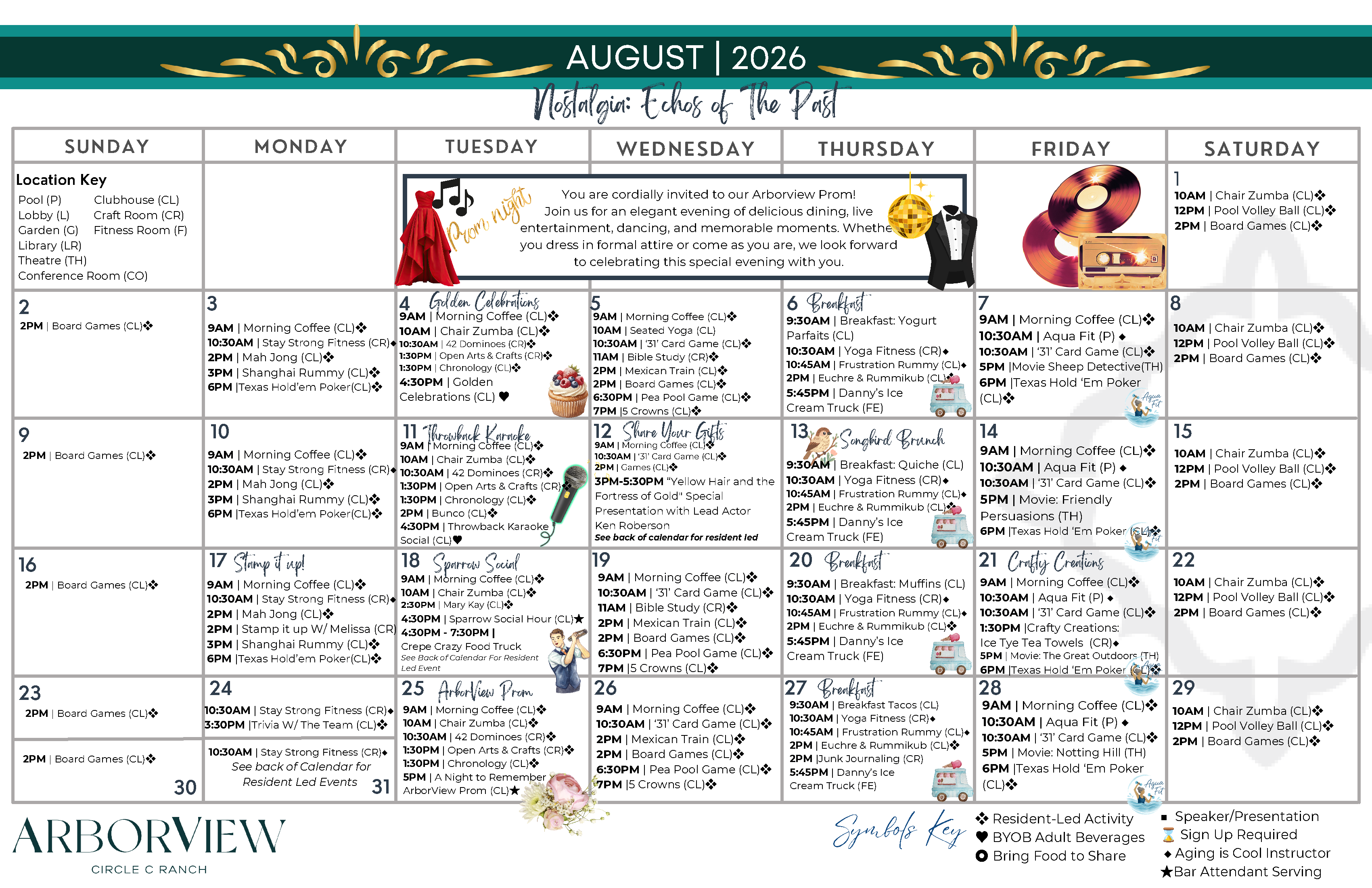Resident Calendar