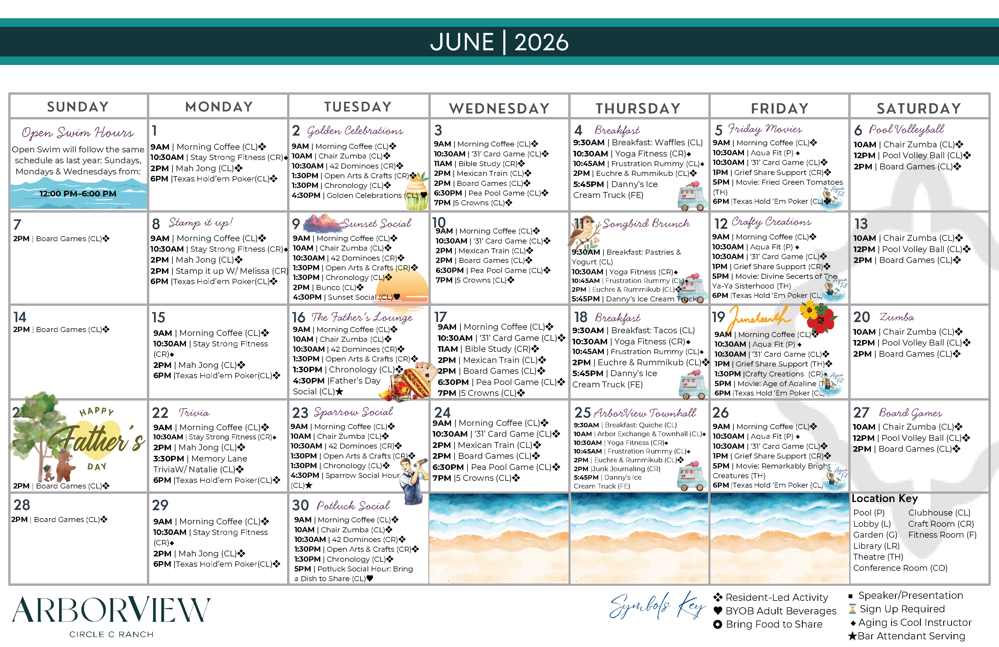 Resident Calendar