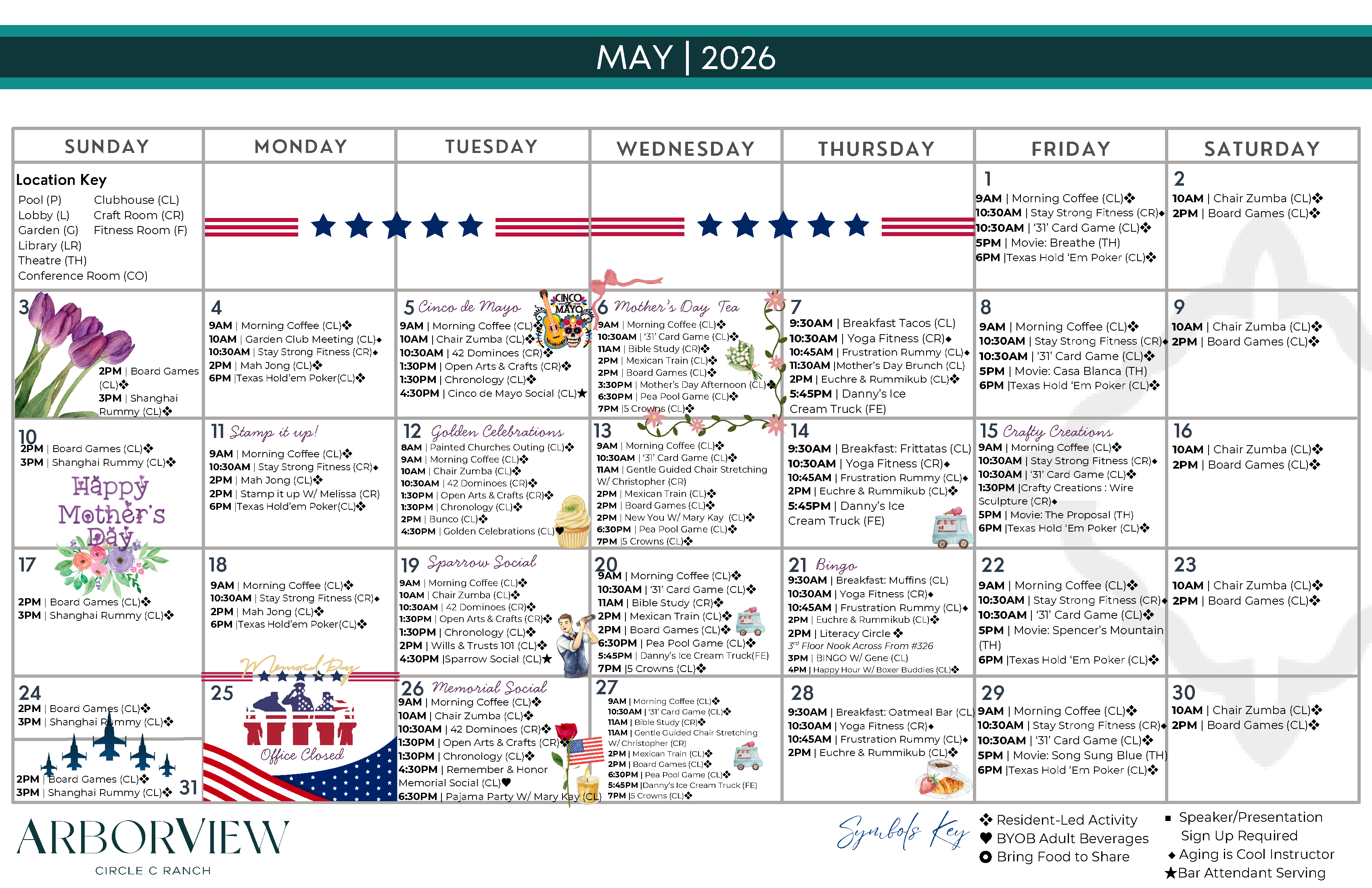 Resident Calendar